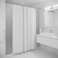 Hospitality Shower Curtains White - 6pack